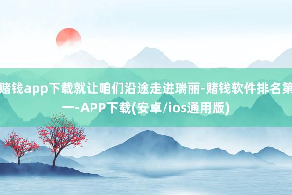 赌钱app下载就让咱们沿途走进瑞丽-赌钱软件排名第一-APP下载(安卓/ios通用版)